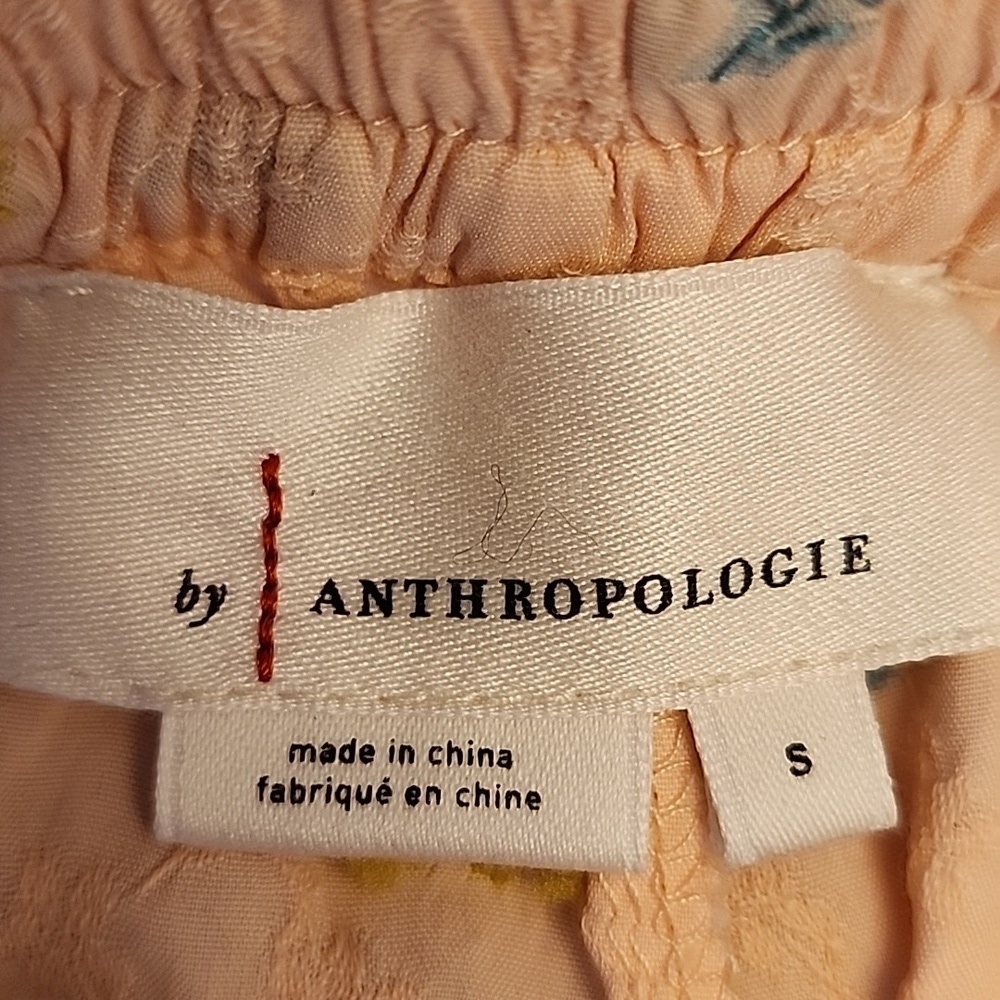 Anthropologie Peach Floral Shorts - Picture 11 of 14